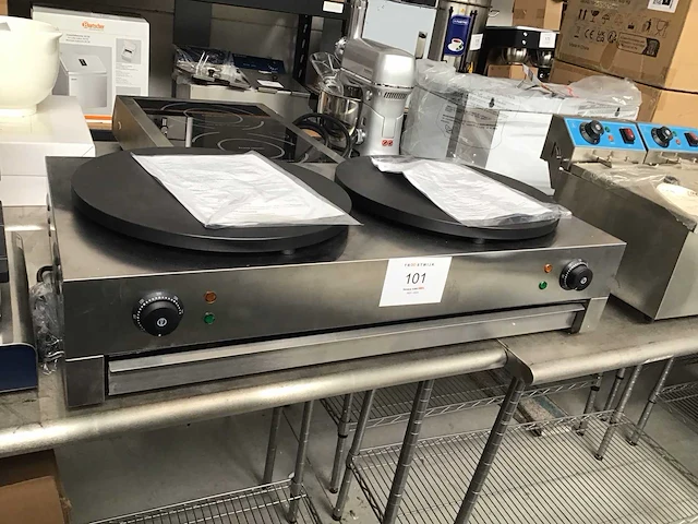 Crepe maker. dubbel 40 cm - afbeelding 4 van  5