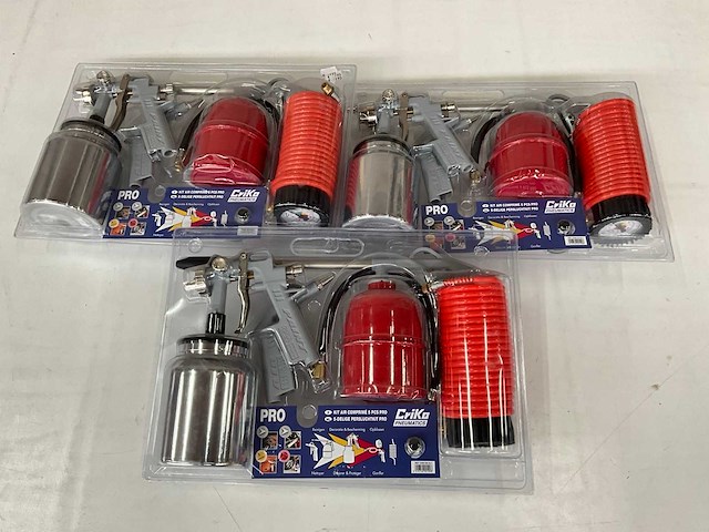 Criko 5-delige persluchtkit pro (3x) - afbeelding 1 van  4