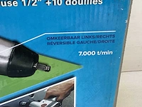 Criko ck12 slagmoersleutel voor compressor met accessoires (30x) - afbeelding 4 van  7