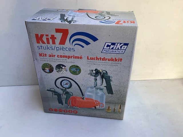 Criko compressor accessoire set - 7 delig (27x) - afbeelding 2 van  6