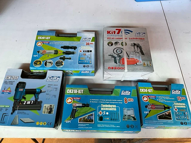 Criko mix kavel luchtdruk gereedschap (5x) - afbeelding 1 van  11