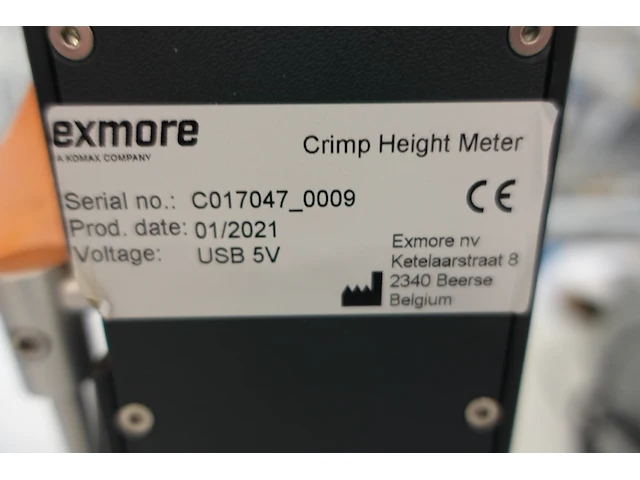 Crimp hoogte meter exmore - afbeelding 3 van  3