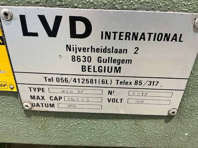 Crippa mediolanum 2 buisbuigmachine - afbeelding 3 van  12