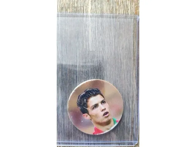 Cristiano ronaldo sticker galp & panini euro 2004,2 stuks - afbeelding 3 van  6