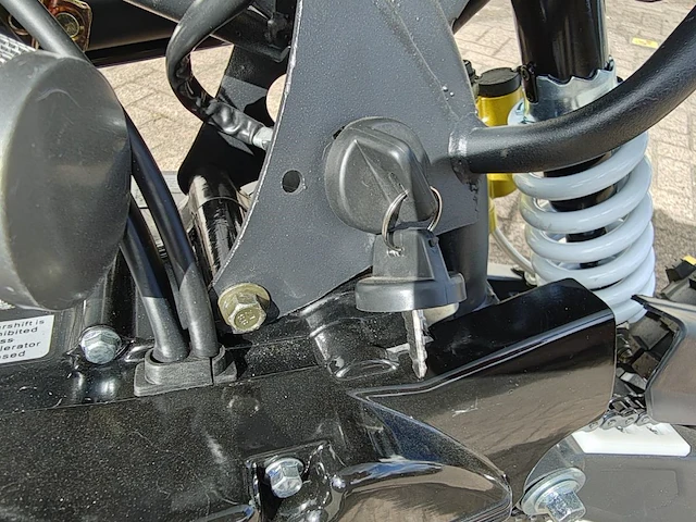 Crosmotor 110cc benzine rood - afbeelding 14 van  22