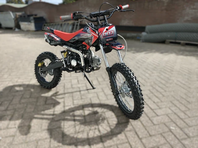 Crosmotor 110cc benzine rood - afbeelding 20 van  22