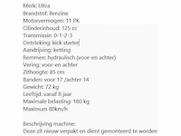 Crosmotor 125cc benzine rood - afbeelding 3 van  11
