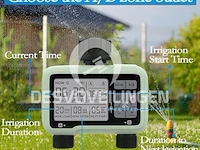 Crosofmi watertimer 2 uitgangen tuinwatertimer - afbeelding 4 van  5