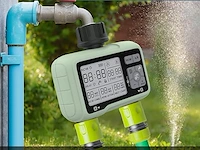 Crosofmi watertimer 2 uitgangen tuinwatertimer - afbeelding 2 van  4