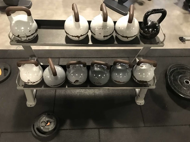 Crossmax kettlebell diversen inclusief rek krachtstation - afbeelding 1 van  4