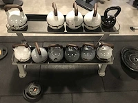 Crossmax kettlebell diversen inclusief rek krachtstation - afbeelding 1 van  4