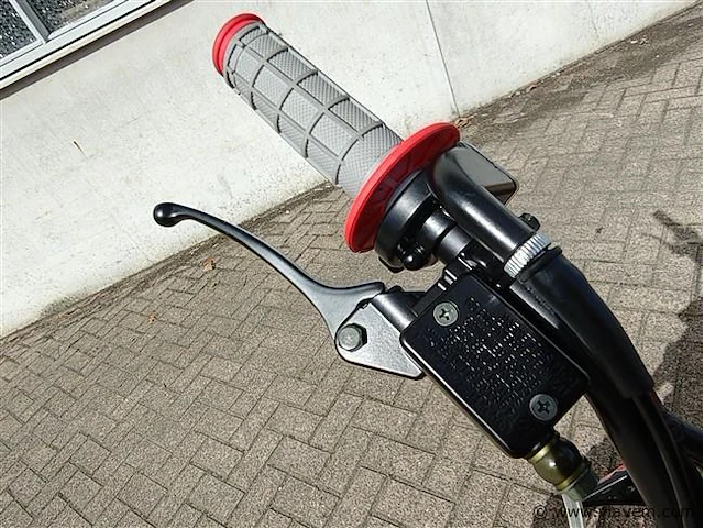 Crossmotor 110cc benzine rood - afbeelding 4 van  22