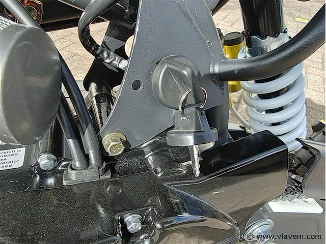 Crossmotor 110cc benzine rood - afbeelding 6 van  22