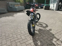 Crossmotor 110cc benzine rood - afbeelding 9 van  22