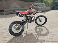 Crossmotor 110cc benzine rood - afbeelding 10 van  22