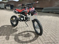 Crossmotor 110cc benzine rood - afbeelding 11 van  22