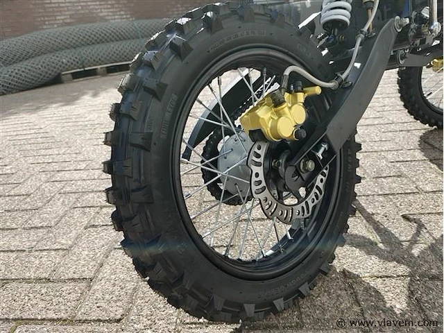 Crossmotor 110cc benzine rood - afbeelding 15 van  22