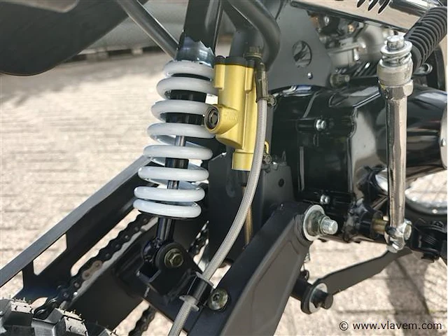 Crossmotor 110cc benzine rood - afbeelding 16 van  22