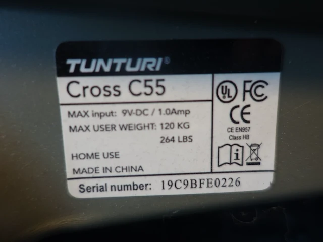 Crosstrainer tunturi - afbeelding 5 van  5