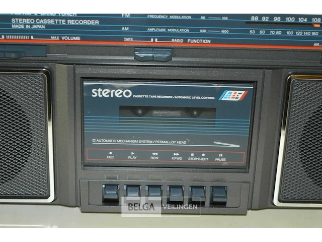 Crown retro stereo radiorecorder lgs 122 - afbeelding 2 van  5