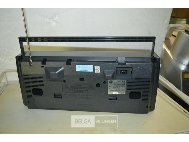 Crown retro stereo radiorecorder lgs 122 - afbeelding 5 van  5
