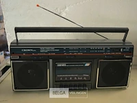Crown retro stereo radiorecorder lgs 122 - afbeelding 1 van  4