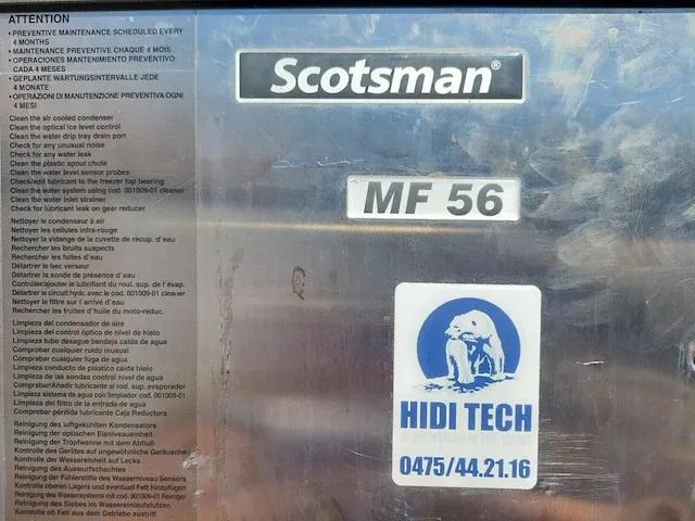 Crush ijs machine scotsman mf 56 - afbeelding 5 van  11