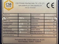 Csb teknik wsb100 werkplaatspers - afbeelding 4 van  4