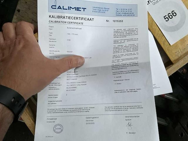 Cse buitenmaat micrometer - afbeelding 3 van  5