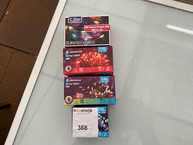 C.star+ aigostar. indoor/outdoor,kerst ledverlichting. (4x) - afbeelding 1 van  1
