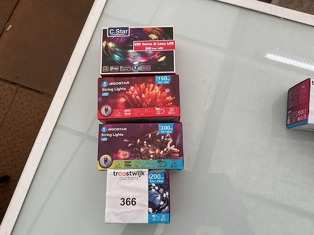 C.star+ aigostar. indoor/outdoor,kerst ledverlichting. (4x) - afbeelding 1 van  1