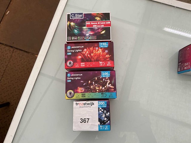 C.star+ aigostar. indoor/outdoor,kerst ledverlichting. (4x) - afbeelding 1 van  1