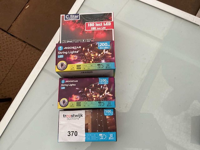 C.star+ aigostar. indoor/outdoor,kerst ledverlichting. (4x) - afbeelding 1 van  1