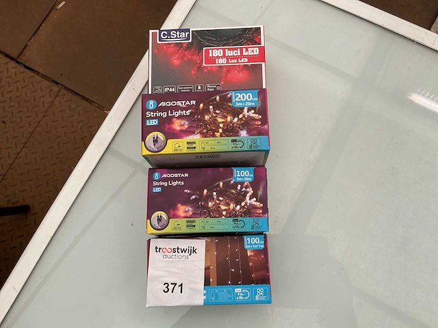 C.star+ aigostar. indoor/outdoor,kerst ledverlichting. (4x) - afbeelding 1 van  1