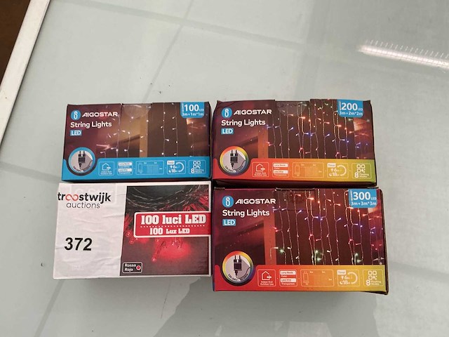 C.star+ aigostar. indoor/outdoor,kerst ledverlichting. (4x) - afbeelding 1 van  1