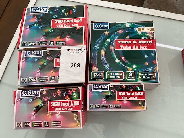 C.star. diverse led kerstverlichting. (5x) - afbeelding 1 van  1