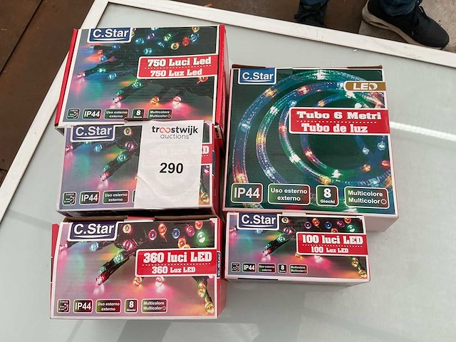 C.star. diverse led kerstverlichting. (5x) - afbeelding 1 van  1