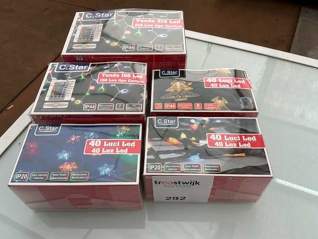 C.star. diverse led kerstverlichting. (5x) - afbeelding 2 van  2