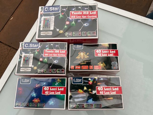 C.star. diverse led kerstverlichting. (5x) - afbeelding 1 van  2