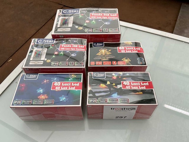 C.star. diverse led kerstverlichting. (5x) - afbeelding 2 van  2