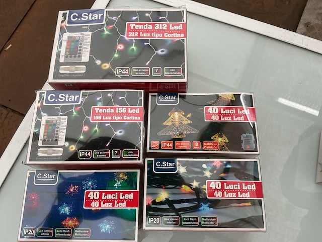 C.star. diverse led kerstverlichting. (5x) - afbeelding 2 van  2