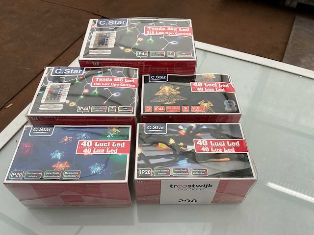 C.star. diverse led kerstverlichting. (5x) - afbeelding 1 van  2