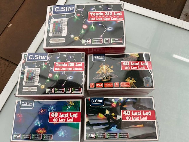 C.star. diverse led kerstverlichting. (5x) - afbeelding 2 van  2