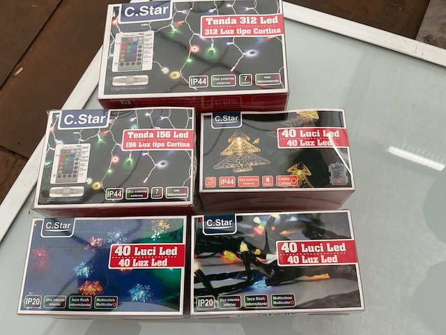 C.star. diverse led kerstverlichting. (5x) - afbeelding 2 van  2