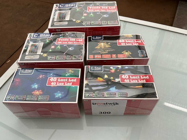 C.star. diverse led kerstverlichting. (5x) - afbeelding 1 van  2