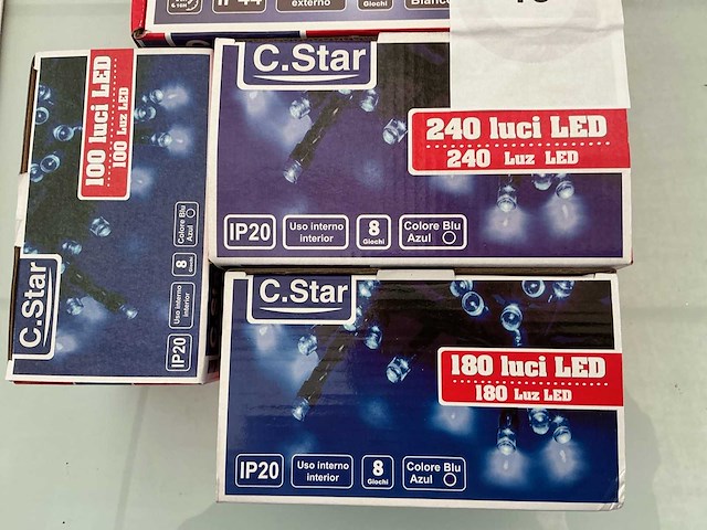 C.star. ip 20x3 en ip 44. diverse led kerstverlichting. (5x) - afbeelding 2 van  3