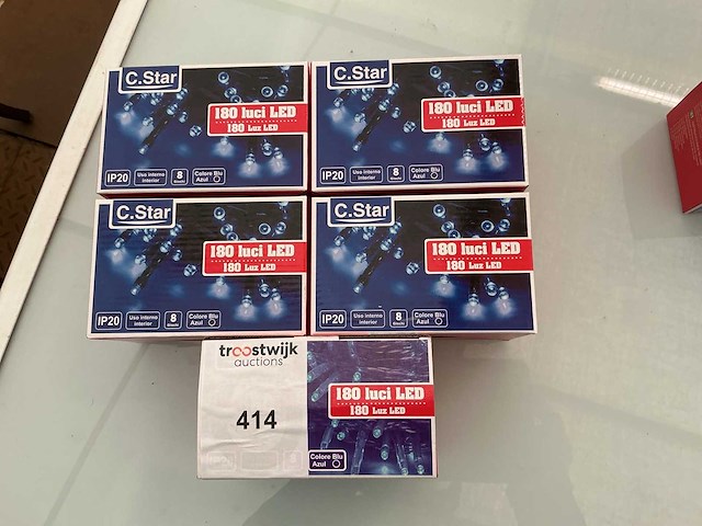 C.star. ip20. indoor/outdoor,kerst ledverlichting. (5x) - afbeelding 1 van  1