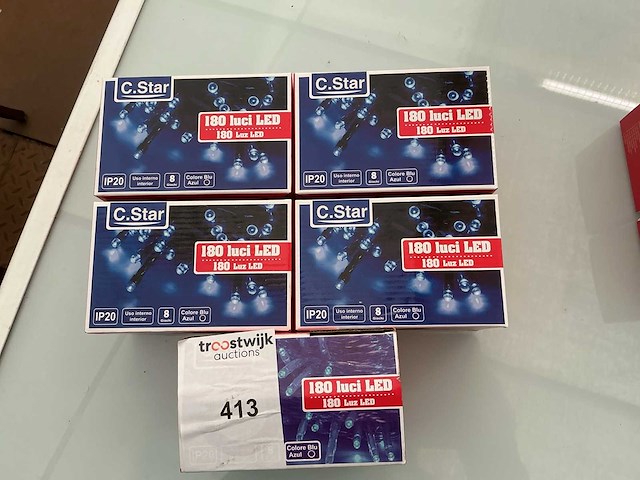 C.star. ip20. indoor/outdoor,kerst ledverlichting. (5x) - afbeelding 1 van  1