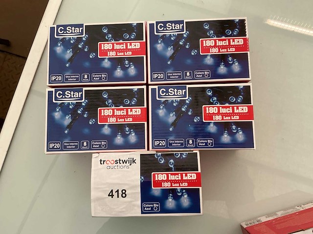 C.star. ip20. indoor/outdoor,kerst ledverlichting. (5x) - afbeelding 1 van  1
