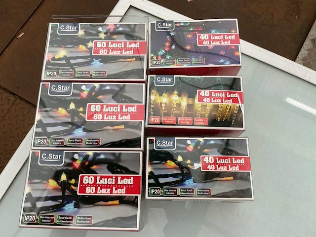 C.star. ip20. kerst ledverlichting. (5x) - afbeelding 2 van  2